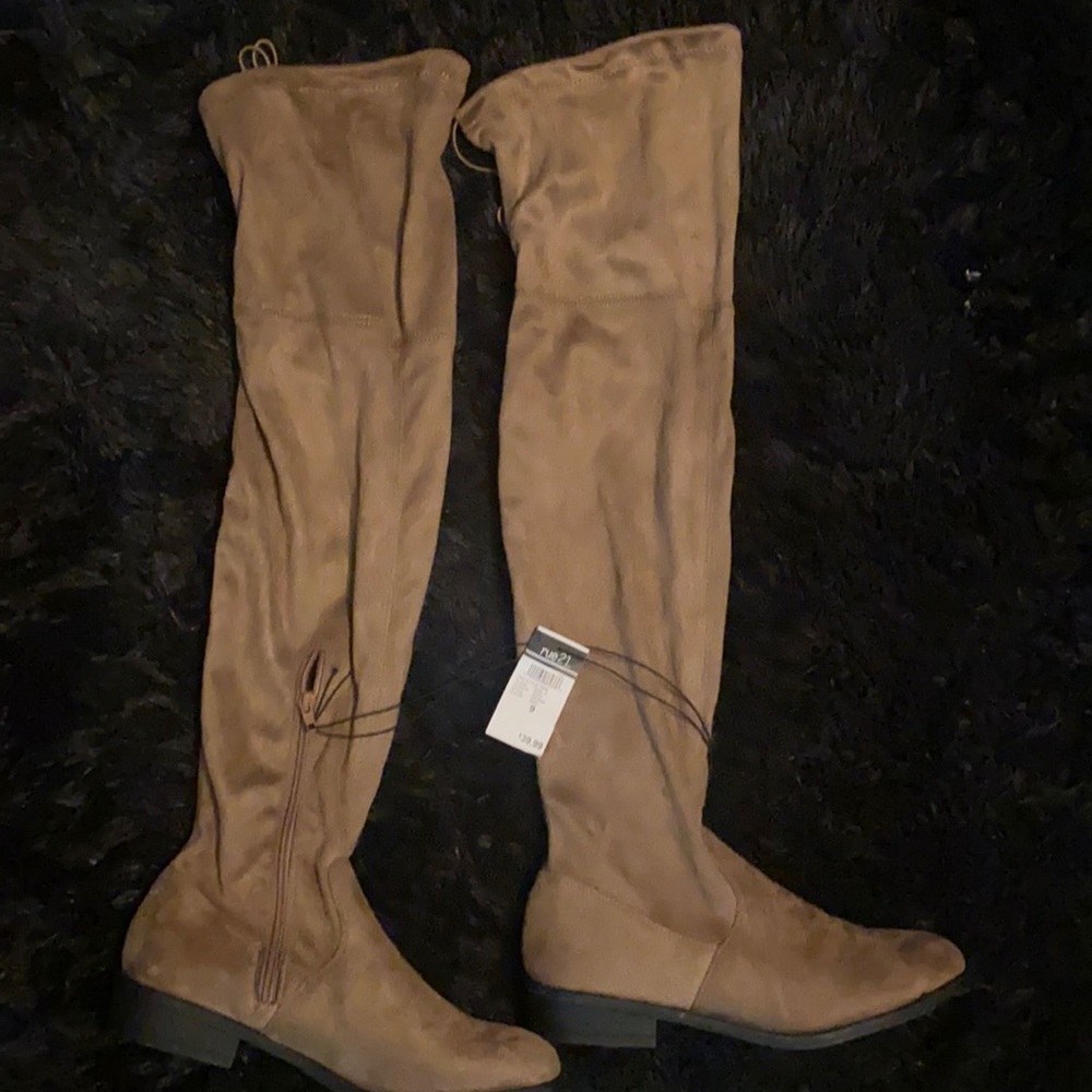 Tan boots